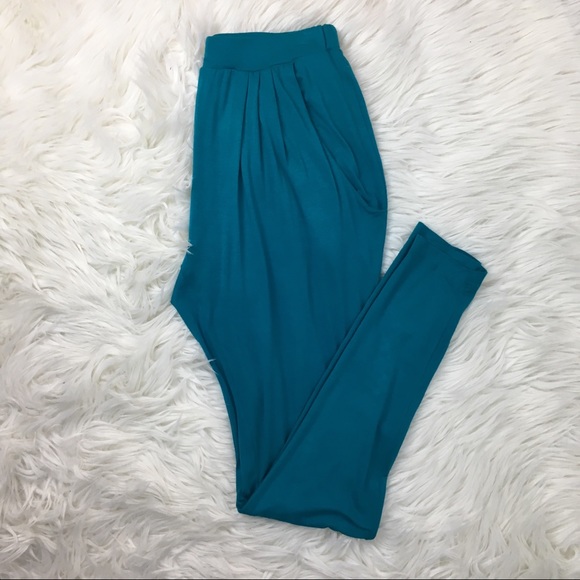Urban Outfitters Pants - SILENCE AND NOISE TEAL JOGGERS WTH POCKETS SZ MED